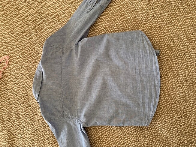 4 Yaş Beden mavi Renk H&M mavi gömlek