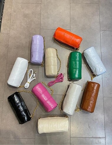 Manu Atelier Silindir model çanta