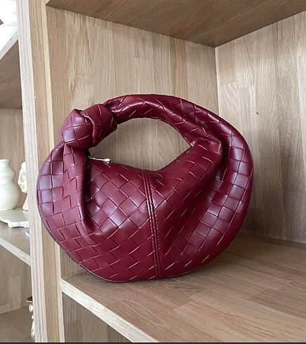 Beden bordo Renk Desenli portföy çanta