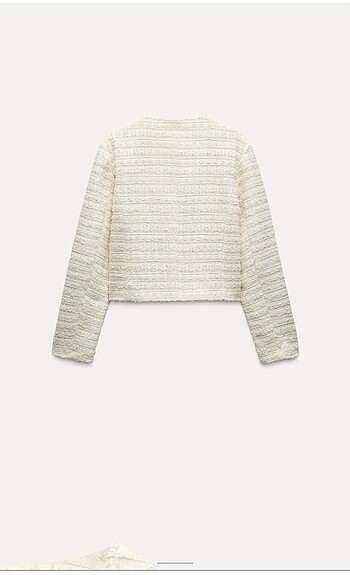 s Beden beyaz Renk Zara blazer ceket