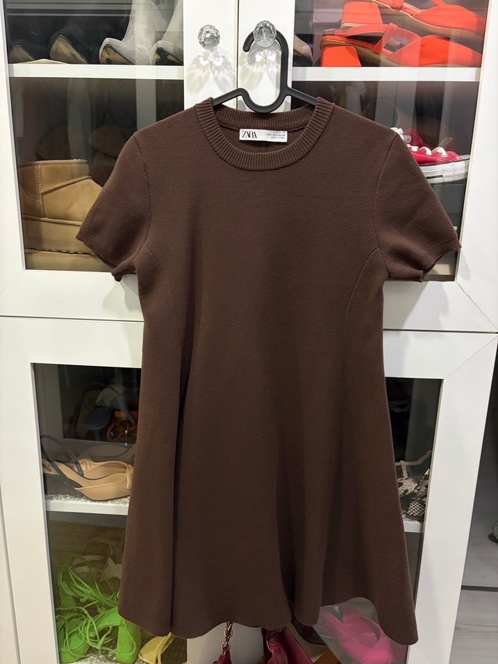 Zara Triko Elbise - Görsel 2