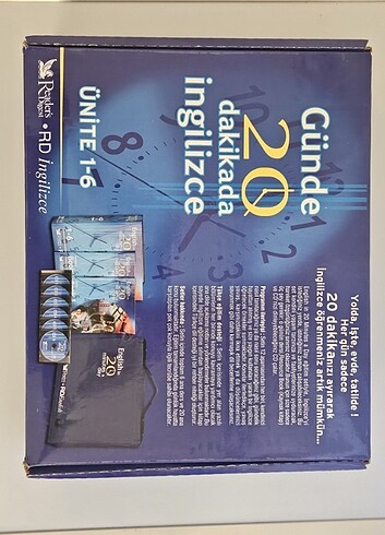  Beden Renk Günde 20 Dakikada İngilizce Öğrenme Seti
