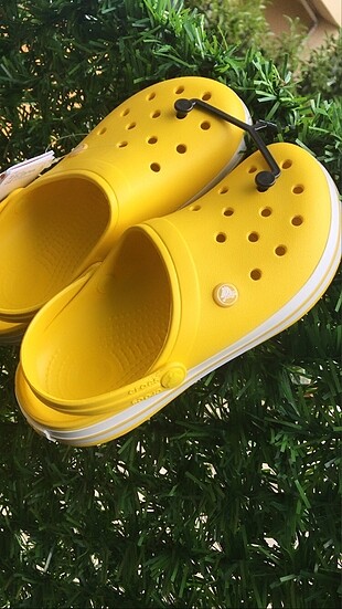 39 Beden sarı Renk Crocs terlik