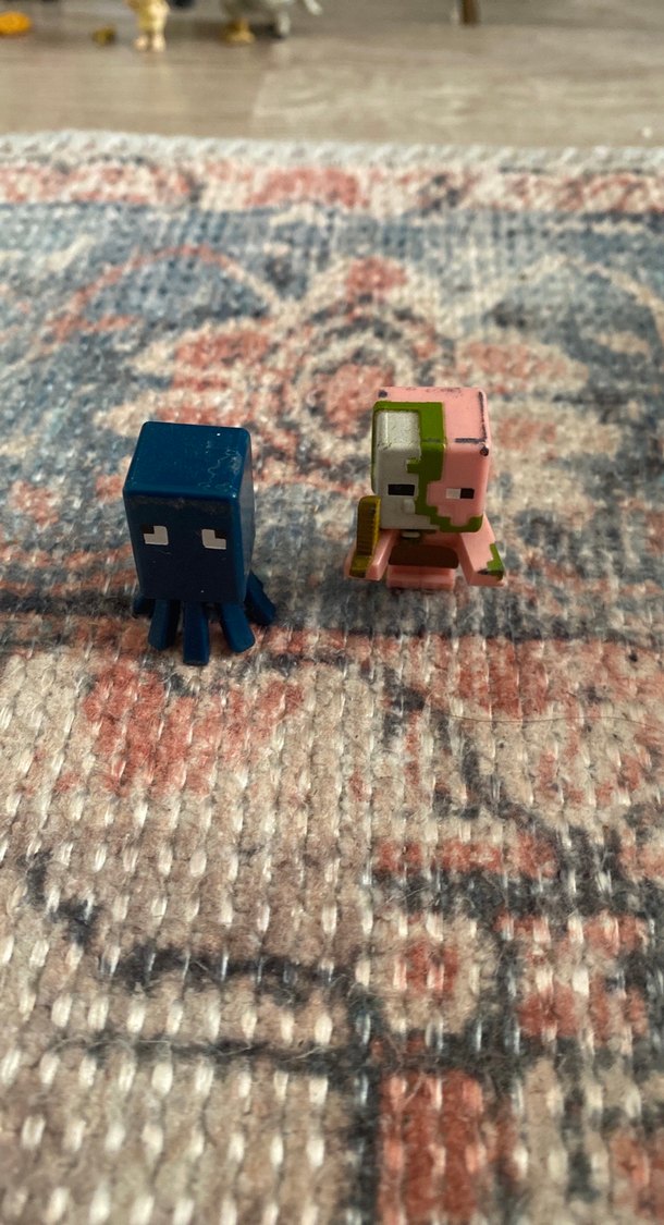 Minecraft Çok Renkli Aksiyon Figürleri - Görsel 2