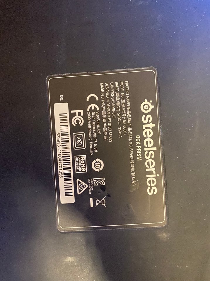 Siyah Renkli RGB Işıklı Mouse Pad - Görsel 3