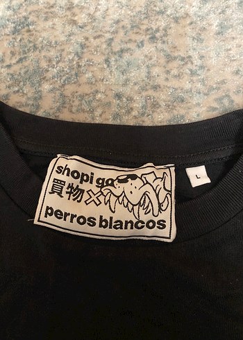 Siyah Baskılı Oversize Erkek Tişört - Görsel 2