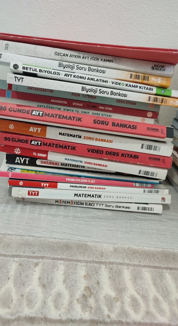 YKS KİTAPLARİ VAR> TEKLİ SATIM MEVCUTTUR. - Görsel 4