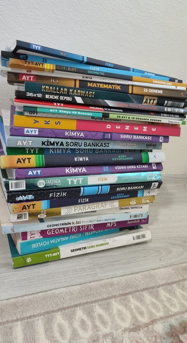 YKS KİTAPLARİ VAR> TEKLİ SATIM MEVCUTTUR. - Görsel 5