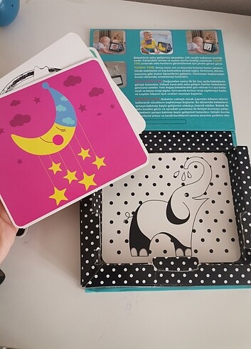 Beden Tummy Time Karınüstü Zihin Egzersiz Kartları