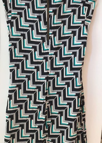 Kadın Çok Renkli Kolsuz Midi Triko Elbise - Görsel 3