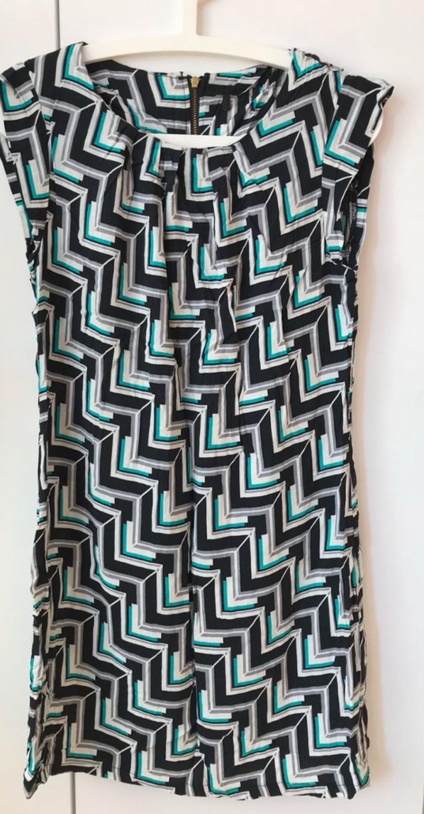 Kadın Çok Renkli Kolsuz Midi Triko Elbise - Görsel 2