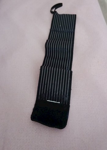 Siyah Yoga Kayışı Kaymaz Tasarım - Görsel 2