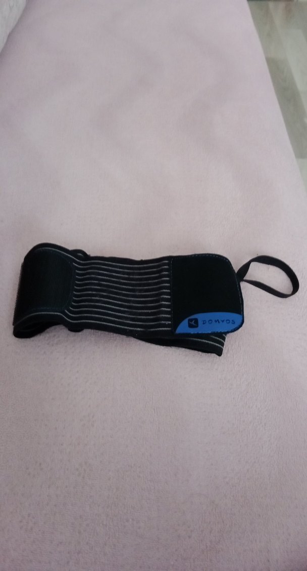 Siyah Yoga Kayışı Kaymaz Tasarım - Görsel 3