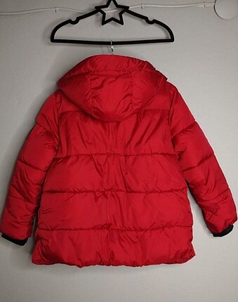 Zara Kırmızı Kışlık Erkek Çocuk Montu - Görsel 4