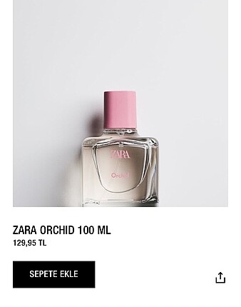 Zara Zara Orchid 100ml Sıfır