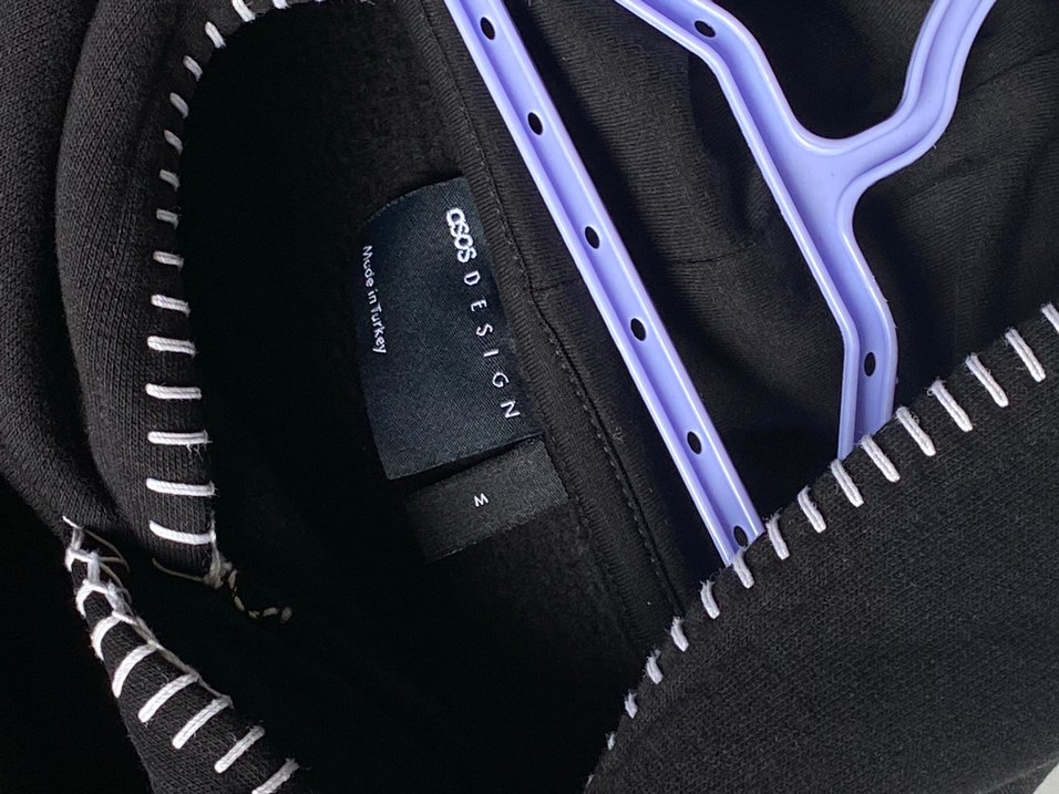 Asos Siyah Sweatshirt Sıfır - Görsel 2