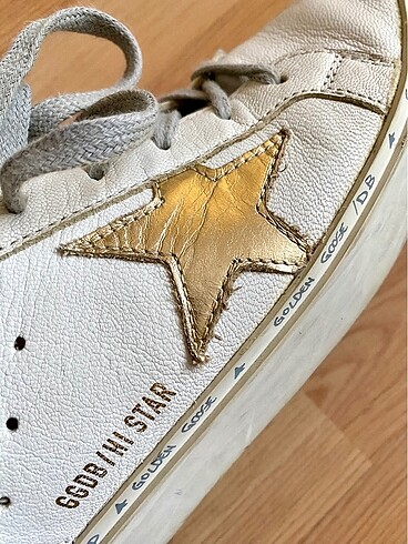 37 Beden beyaz Renk Orijinal çık uygundan satıyorum Golden Goose Hi Star ayakkabı