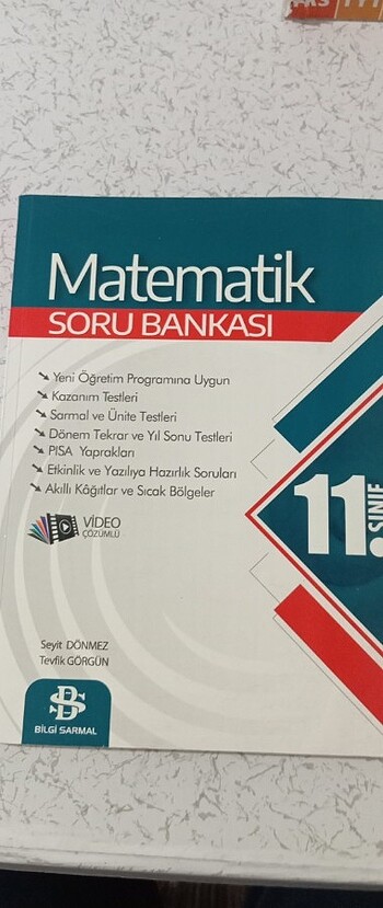 Bilgi sarmal matematik soru bankası 11 sınıf