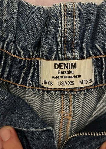 xs Beden bershka baggy şort