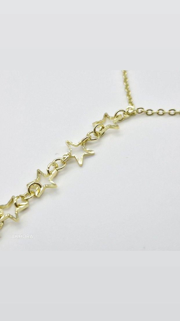 Altın Renkli Yıldızlı Kadın Şahmeran - Görsel 2