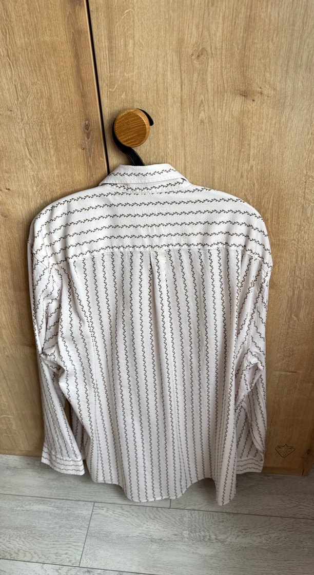 Zebra Desenli Erkek Uzun Kollu Gömlek - Görsel 2