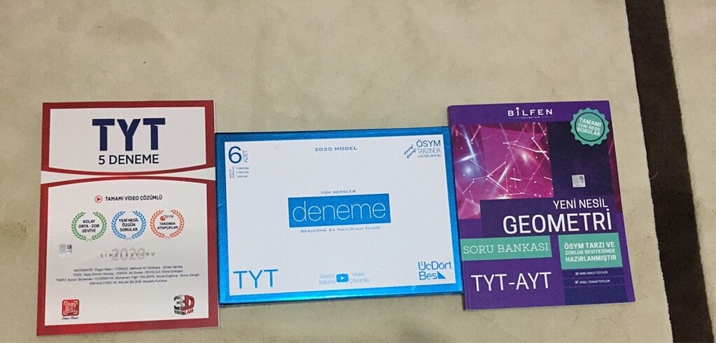 TYT Deneme ve Geometri Soru Bankası