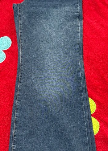 LC Waikiki Mavi Kadın Bol Paça Pantolon
