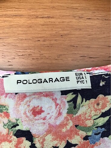 Polo Garage Pologarage çiçekli bluz