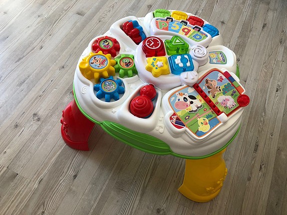 diğer Beden beyaz Renk Clementoni aktivite masası