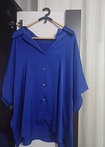 mango saten gömlek - Görsel 4