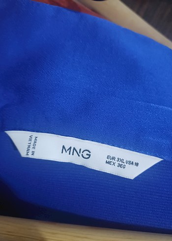 mango saten gömlek - Görsel 3