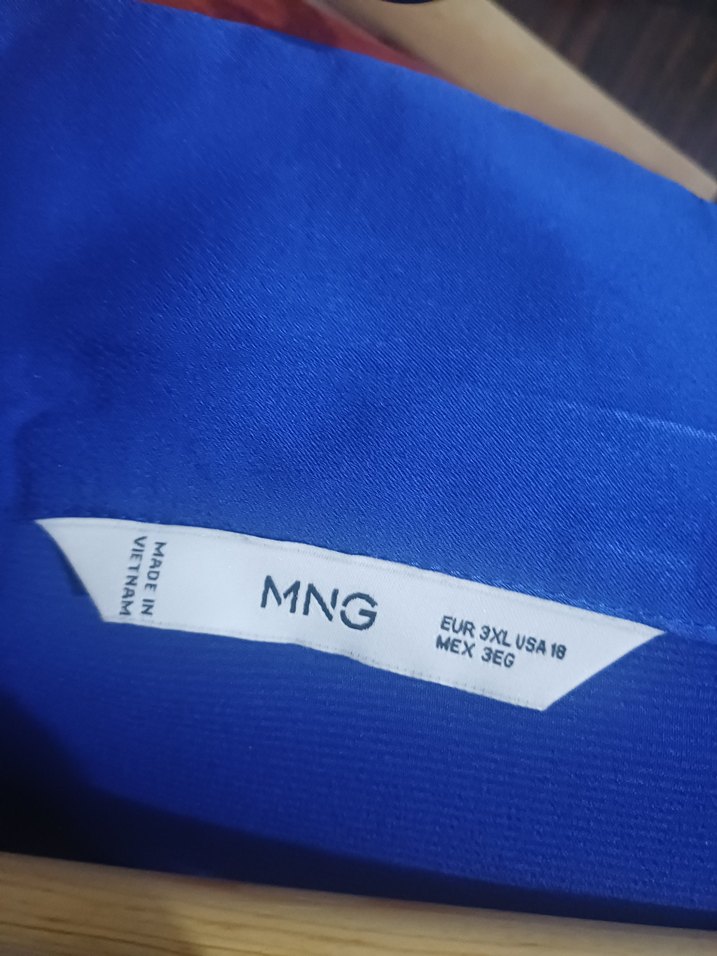 mango saten gömlek - Görsel 3