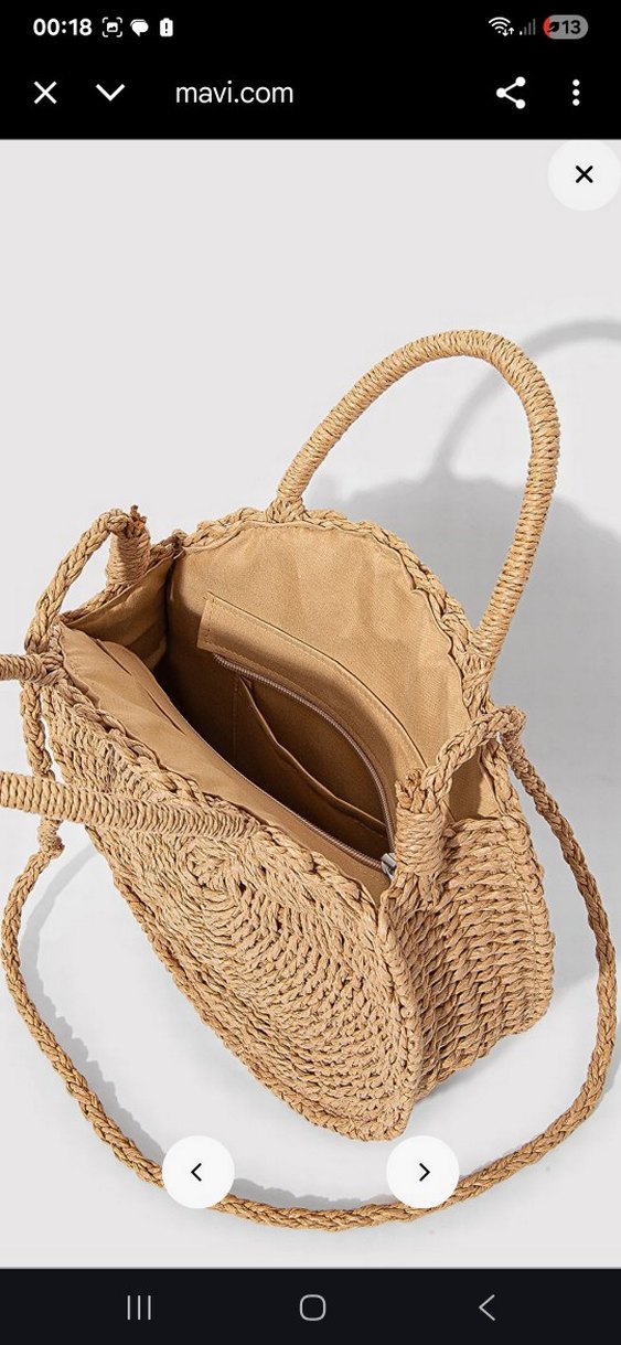 hasır çanta - Görsel 4