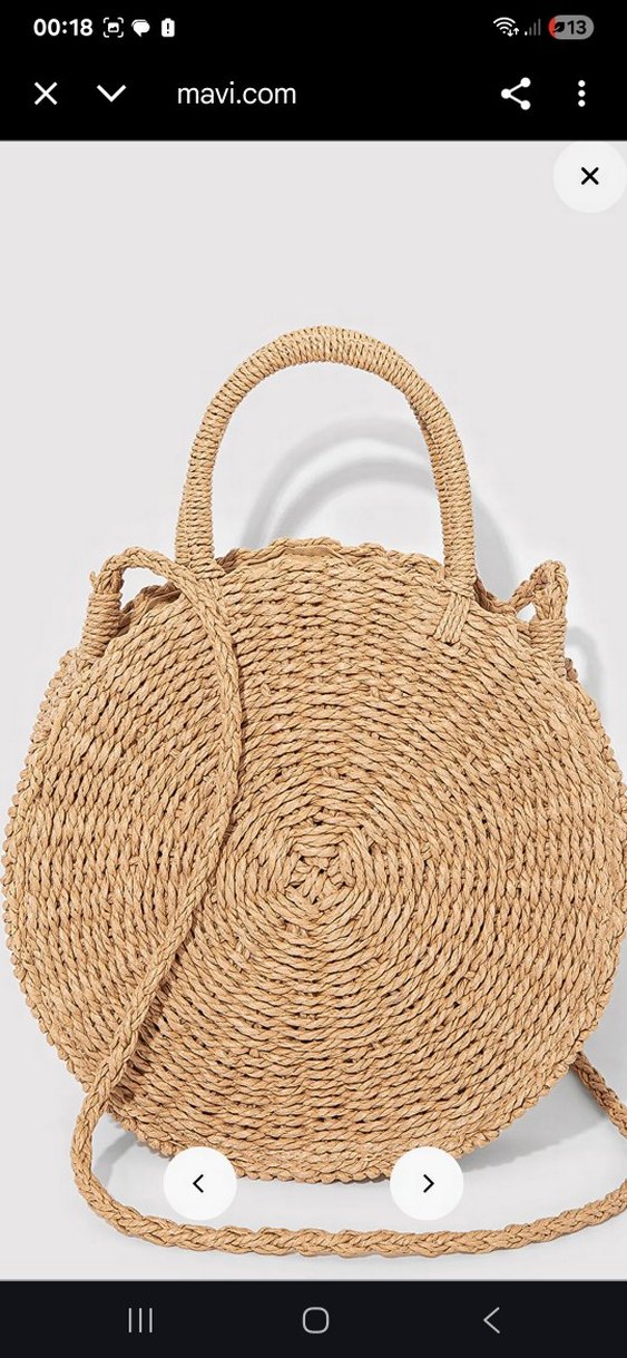 hasır çanta - Görsel 2