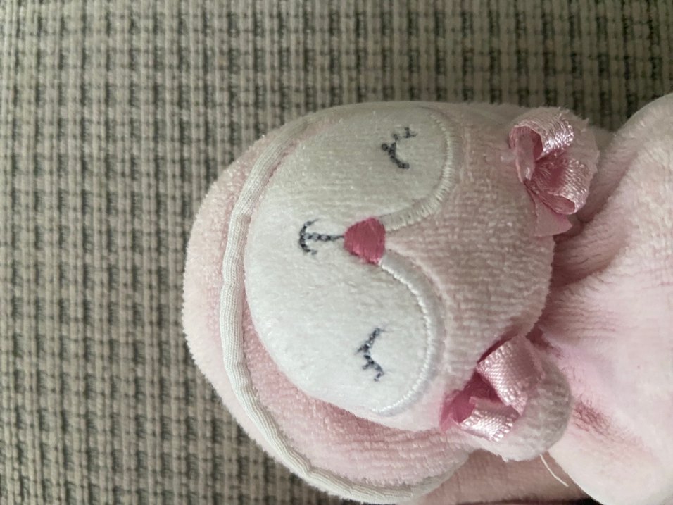 Kız Çocuk Pembe Nakışlı Sıcak Ev Terliği panduf - Görsel 5