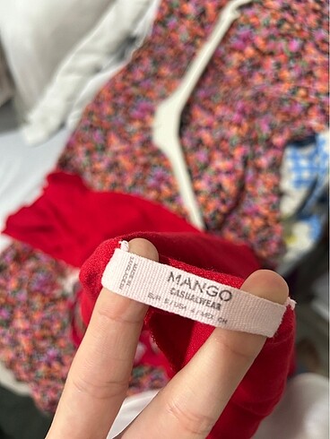 Mango Askılı elbise