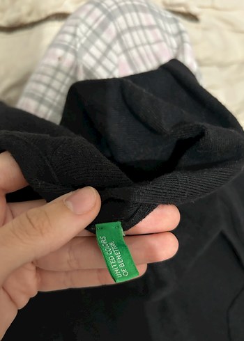 m Beden Düğmeli Siyah Midi Kadın Hırka
