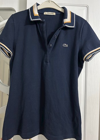 Lacoste Lacivert Düğmeli Erkek Polo Tişört - Görsel 2