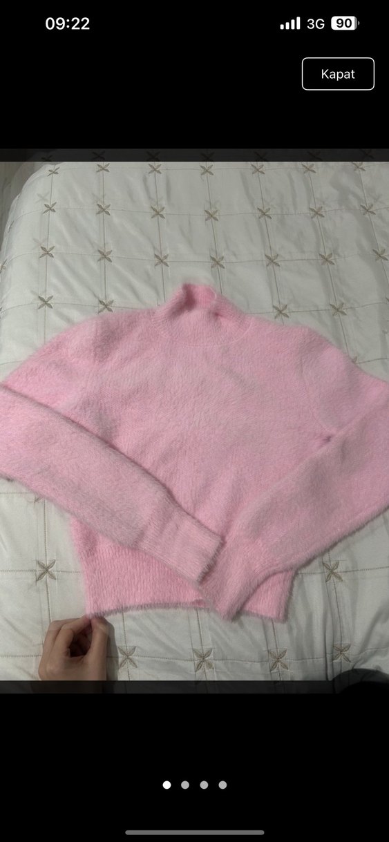 Siyah Salaş Dökümlü Kadın Bluz - Görsel 2