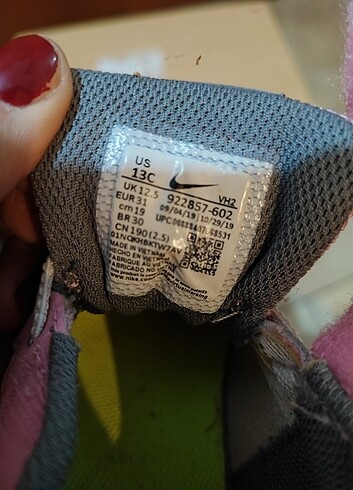 31 Beden Orjinal Nike