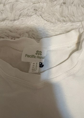 Pull&Bear Baskılı Beyaz Kadın Tişört - Görsel 2