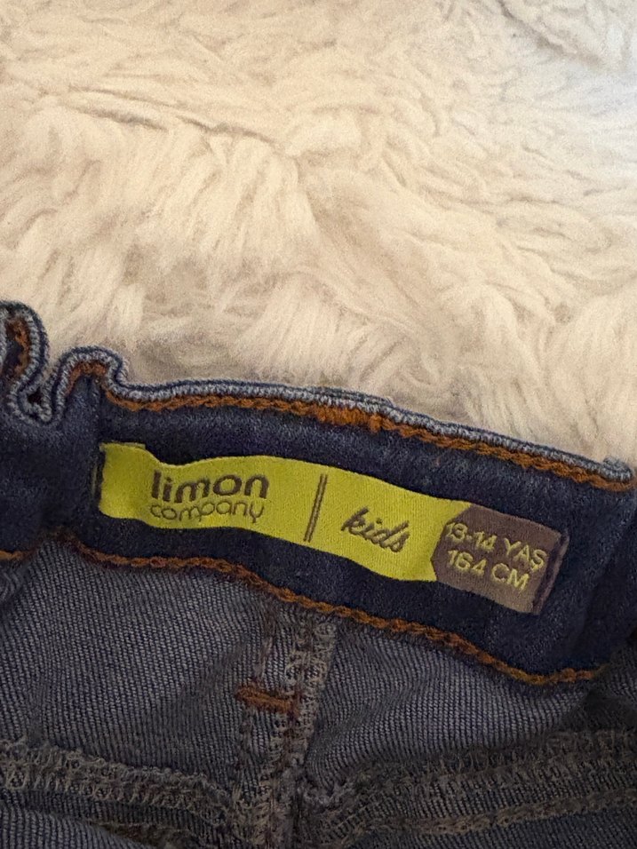 Lacivert Denim Etek kız çocuk - Görsel 2