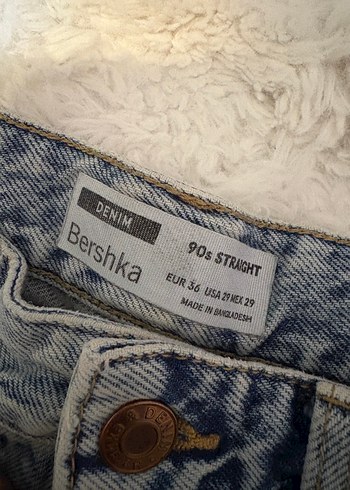 Gri Bol Kesim Denim Pantolon - Görsel 2