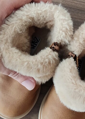 21 Beden camel Renk Zara bebek bot