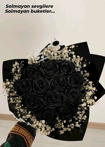 Solamayan Yapay Gül Buketi - Görsel 3