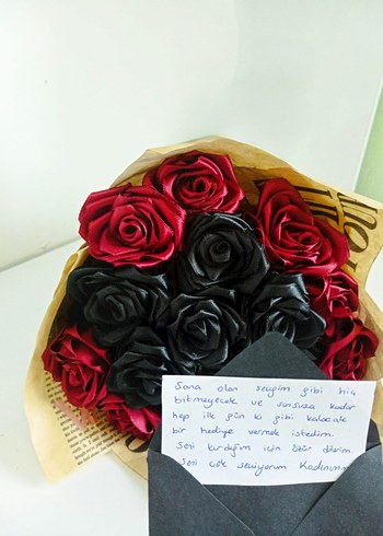 Solamayan Yapay Gül Buketi - Görsel 2