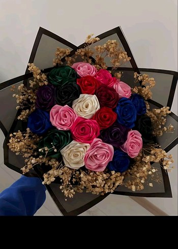 Solamayan Yapay Gül Buketi - Görsel 4