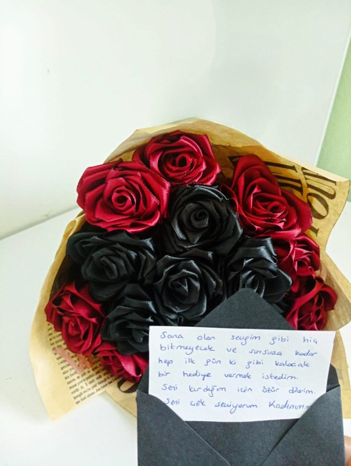 Solamayan Yapay Gül Buketi - Görsel 2