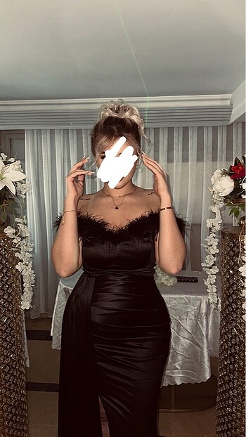 l Beden siyah Renk Siyah abiye