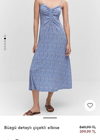 Mango Mango askılı elbise